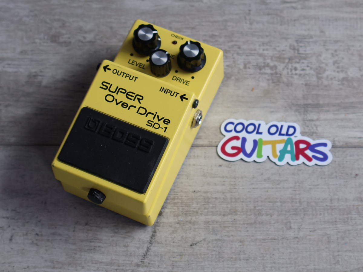 Boss SD-1 Overdrive Effects Pedal