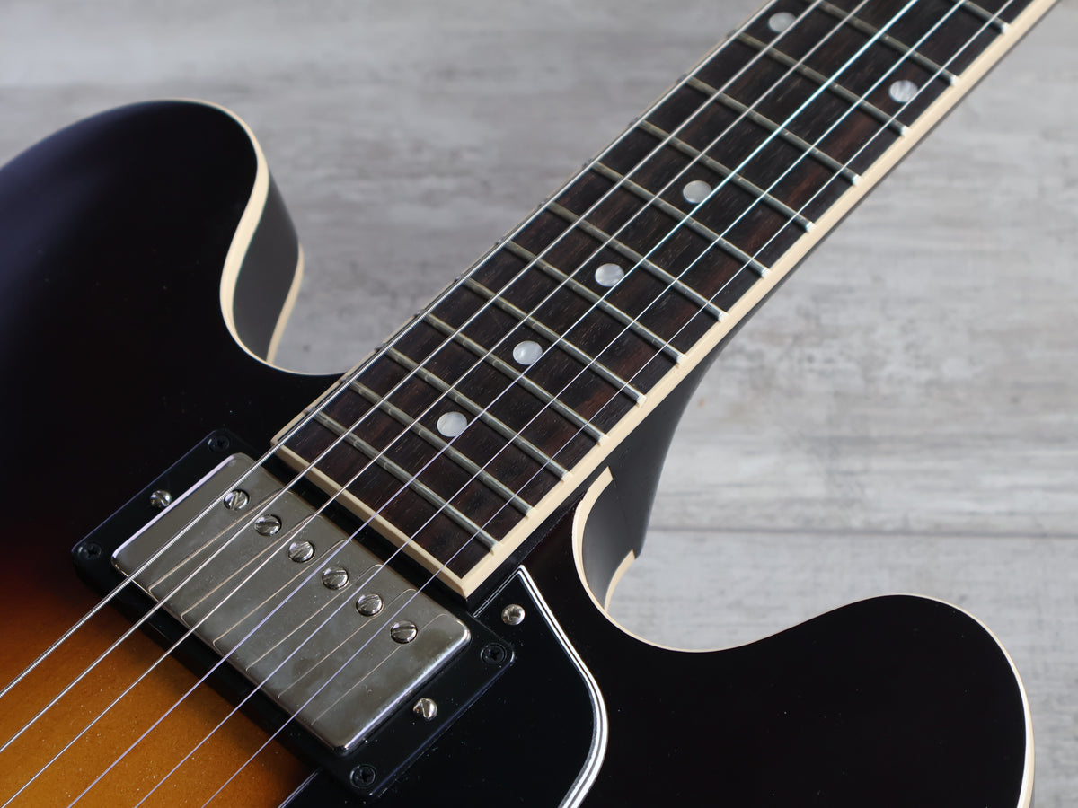 2025 Gibson ES-335 Satin Dot Semi Hollowbody (Satin Vintage Burst)