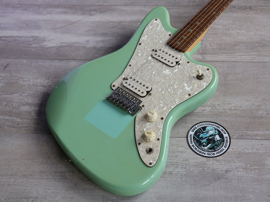 1990's Squier JGM-55 Jagmaster HH Offset (Seafoam Green)
