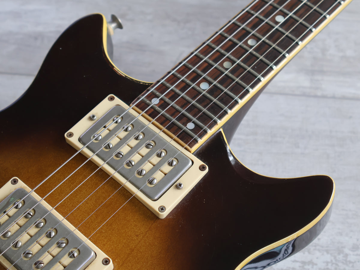 1978 Greco Japan MR-800 "Mick Ralphs" Double Cutaway (Brown Sunburst)