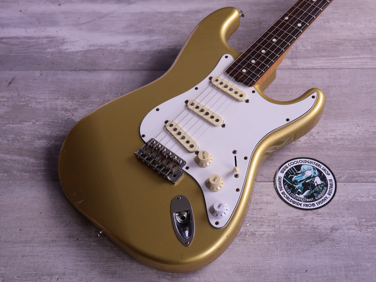 1994 Fender Japan ST62-65AS Limited Edition 40th Anniversary Stratocaster (Shoreline Gold)
