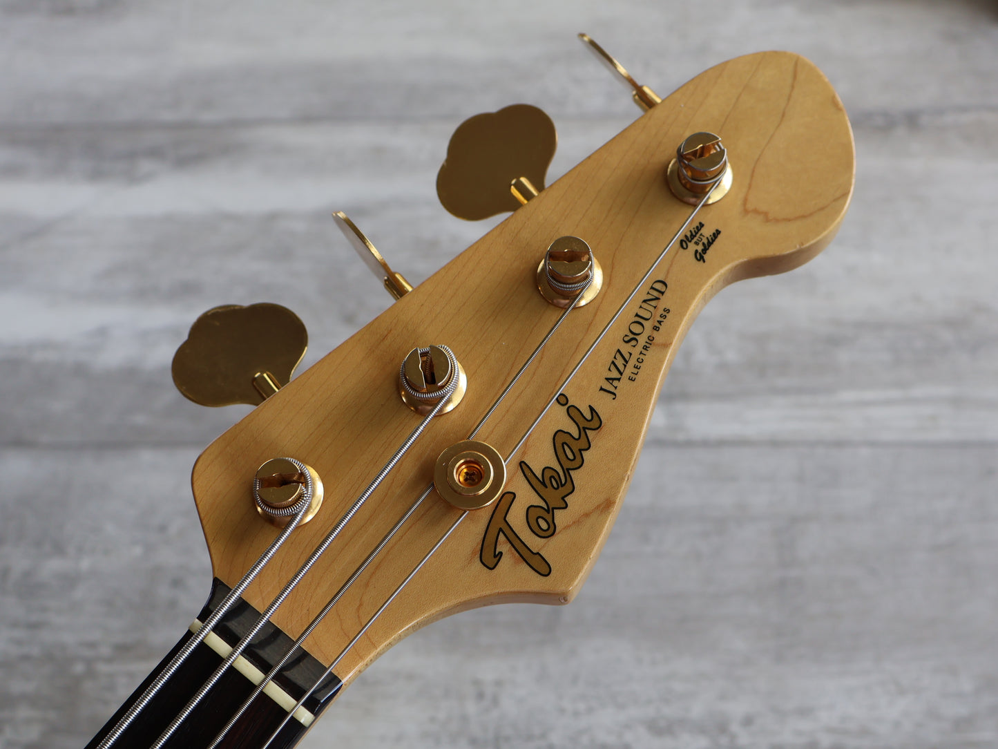 2016 Tokai Japan AJB112G Jazz Bass (See-Through White)
