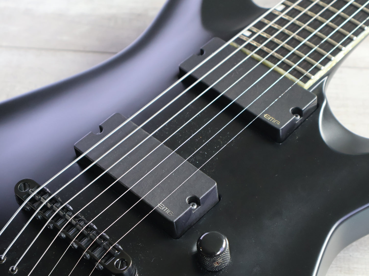 ESP E-II Japan NT-7 7-String Baritone Horizon (Black)