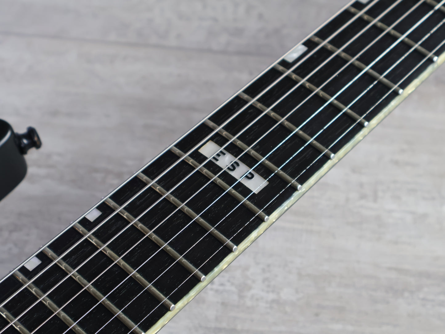 ESP E-II Japan NT-7 7-String Baritone Horizon (Black)