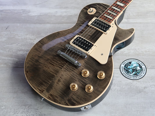 2012 Gibson USA Les Paul Standard Signature T (Transparent Ebony)