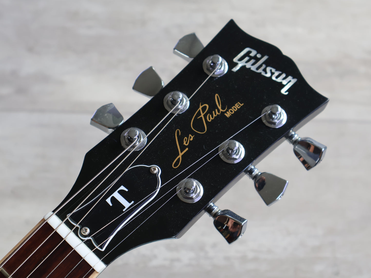 2012 Gibson USA Les Paul Standard Signature T (Transparent Ebony)