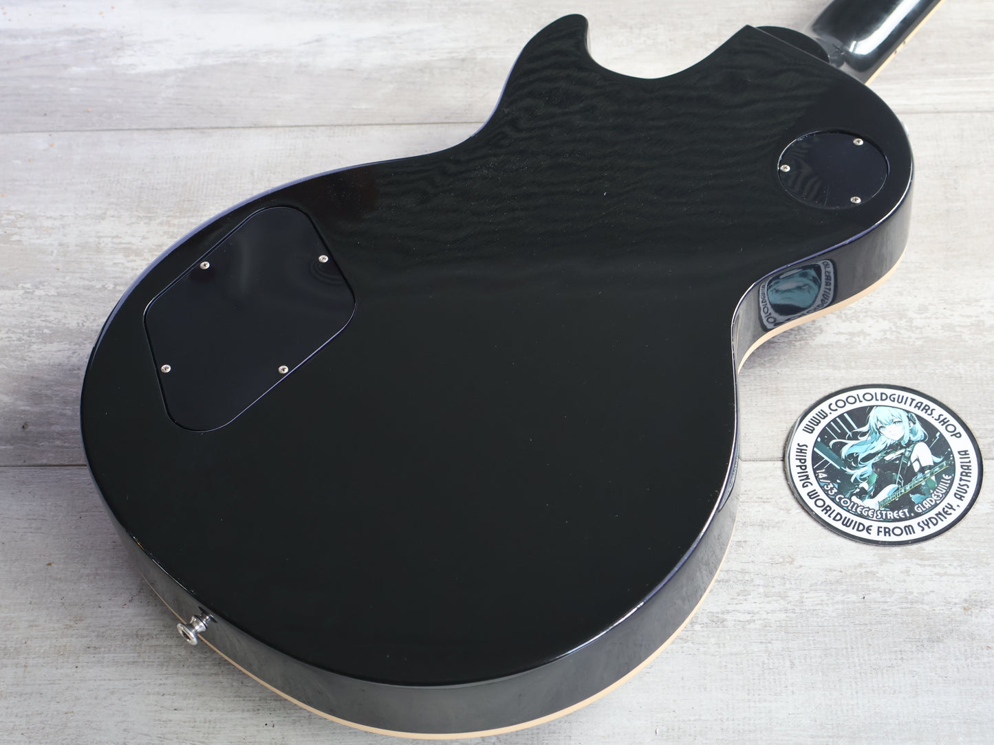 2012 Gibson USA Les Paul Standard Signature T (Transparent Ebony)