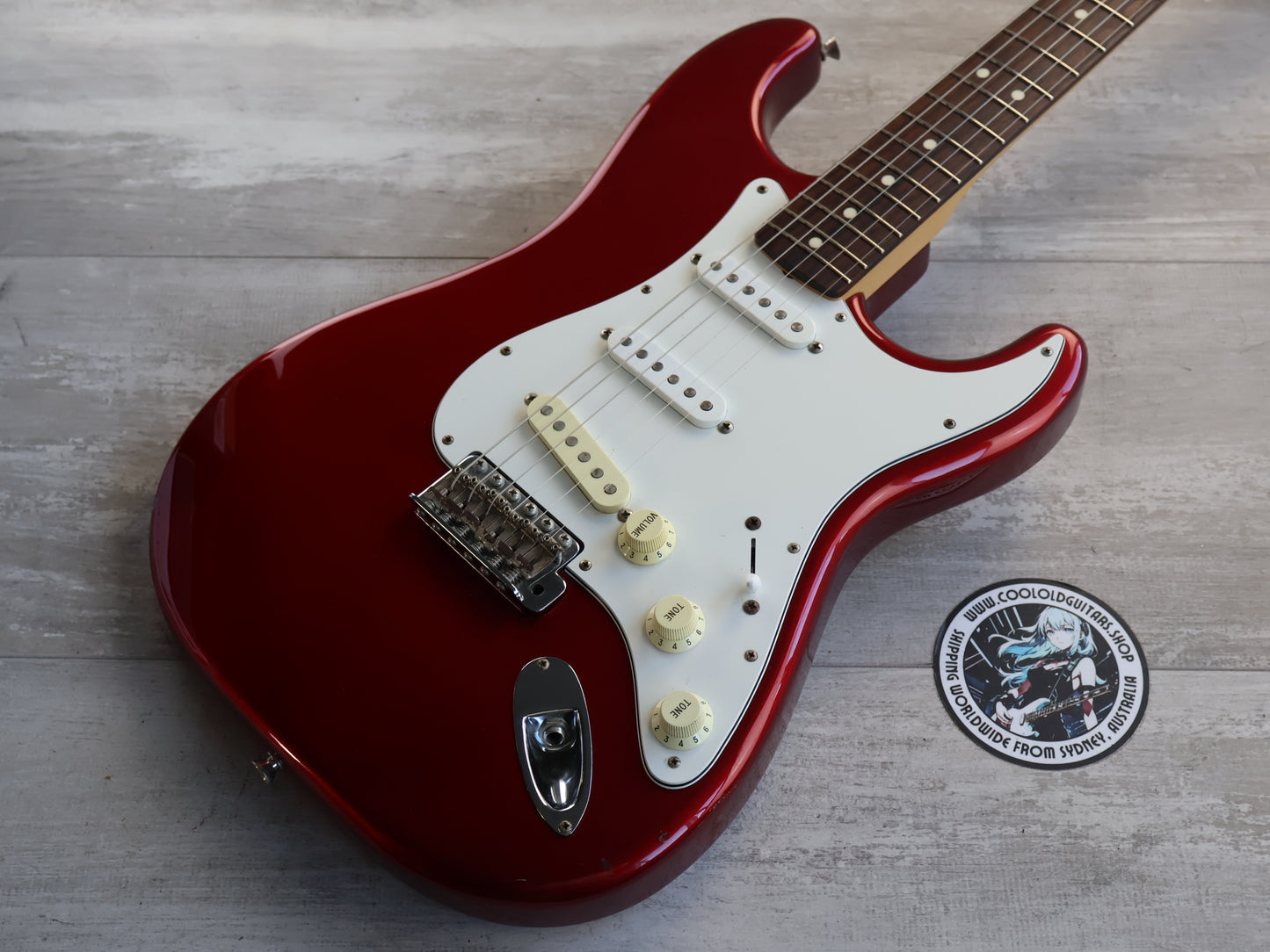 2006 Fender Japan Stratocaster Standard (Candy Apple Red)