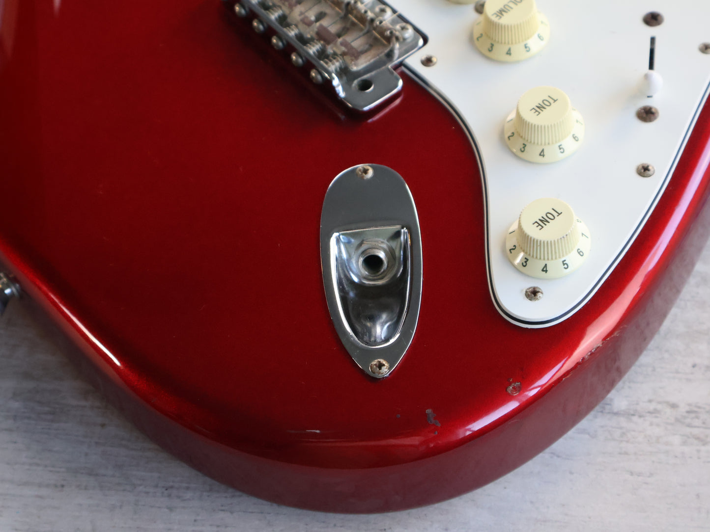 2006 Fender Japan Stratocaster Standard (Candy Apple Red)