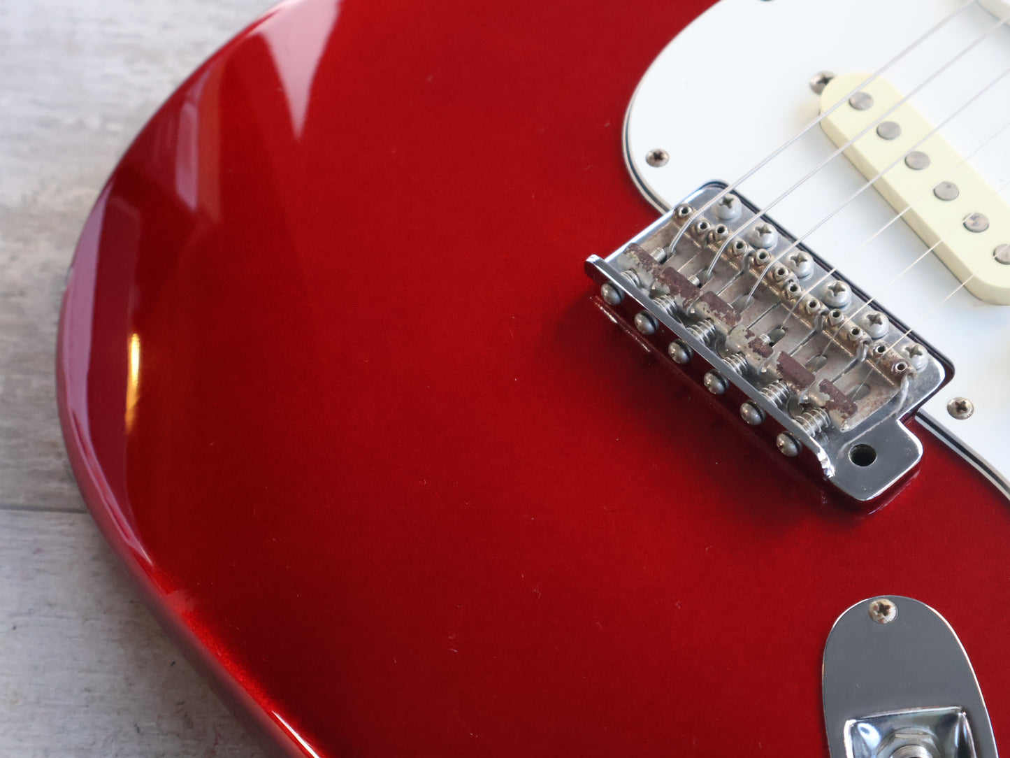 2006 Fender Japan Stratocaster Standard (Candy Apple Red)