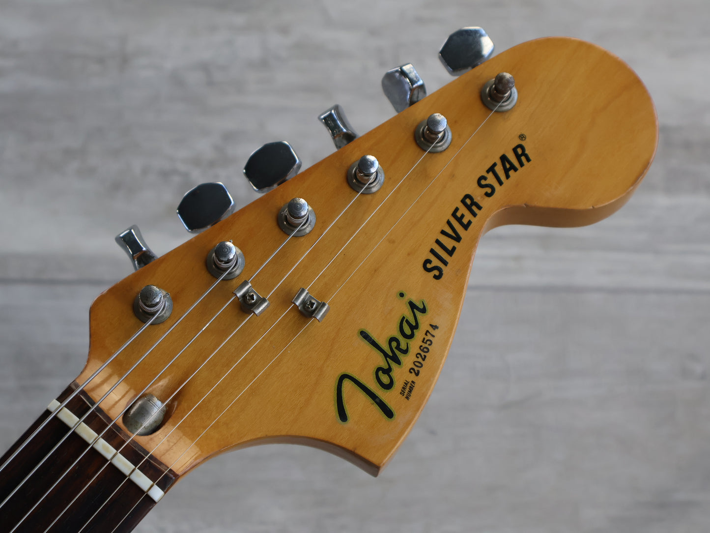 1982 Tokai Japan SS-38 Silver Star Stratocaster (Gloss Black)