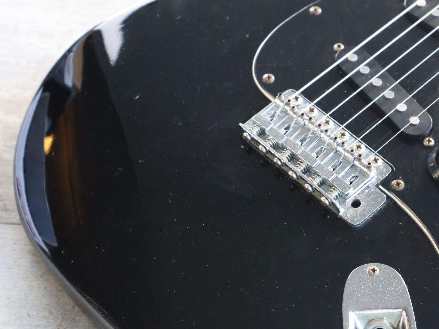 1982 Tokai Japan SS-38 Silver Star Stratocaster (Gloss Black)