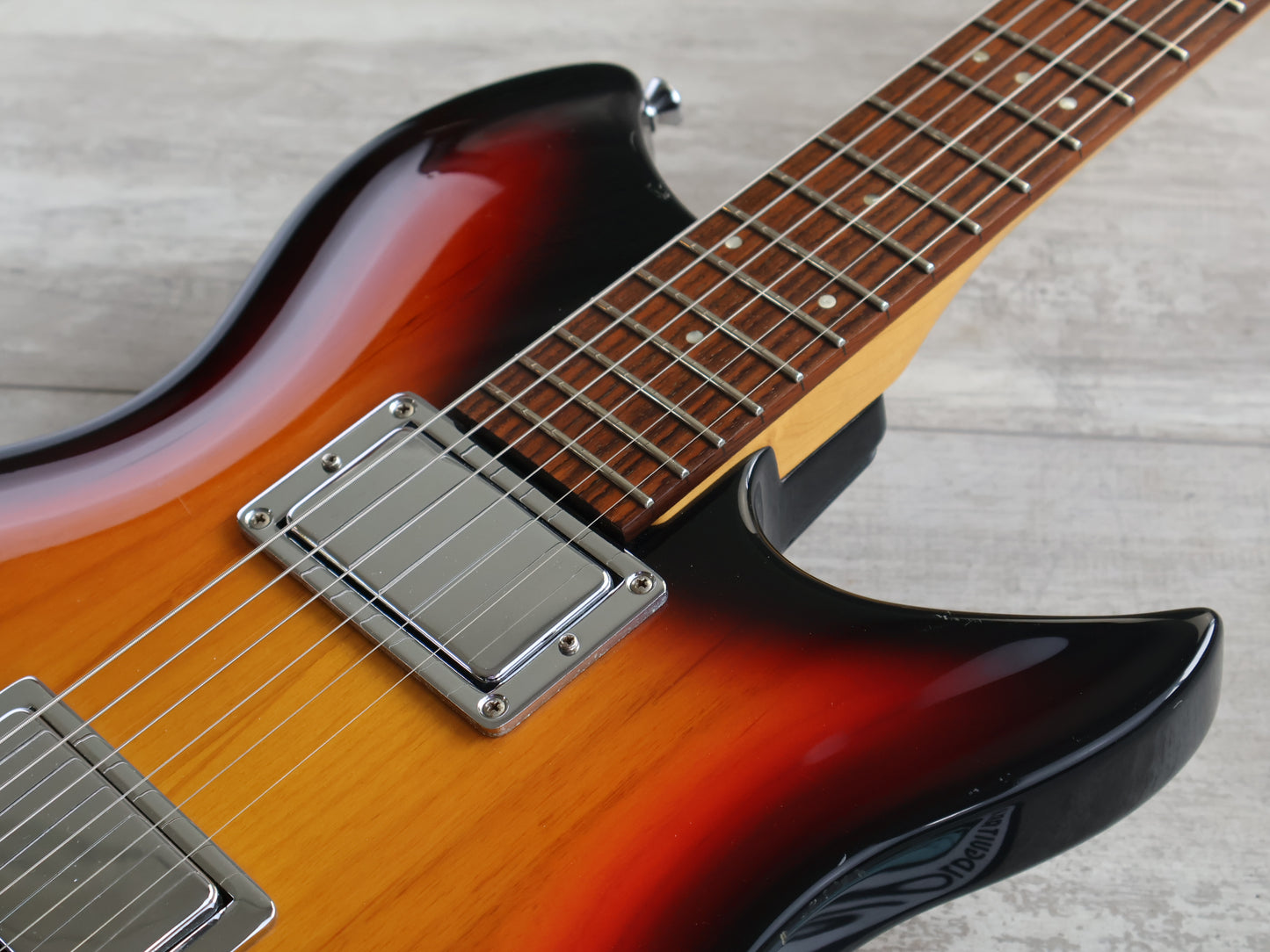 2000's Schecter Japan "Telebacker" HH Single Cutaway (Sunburst)
