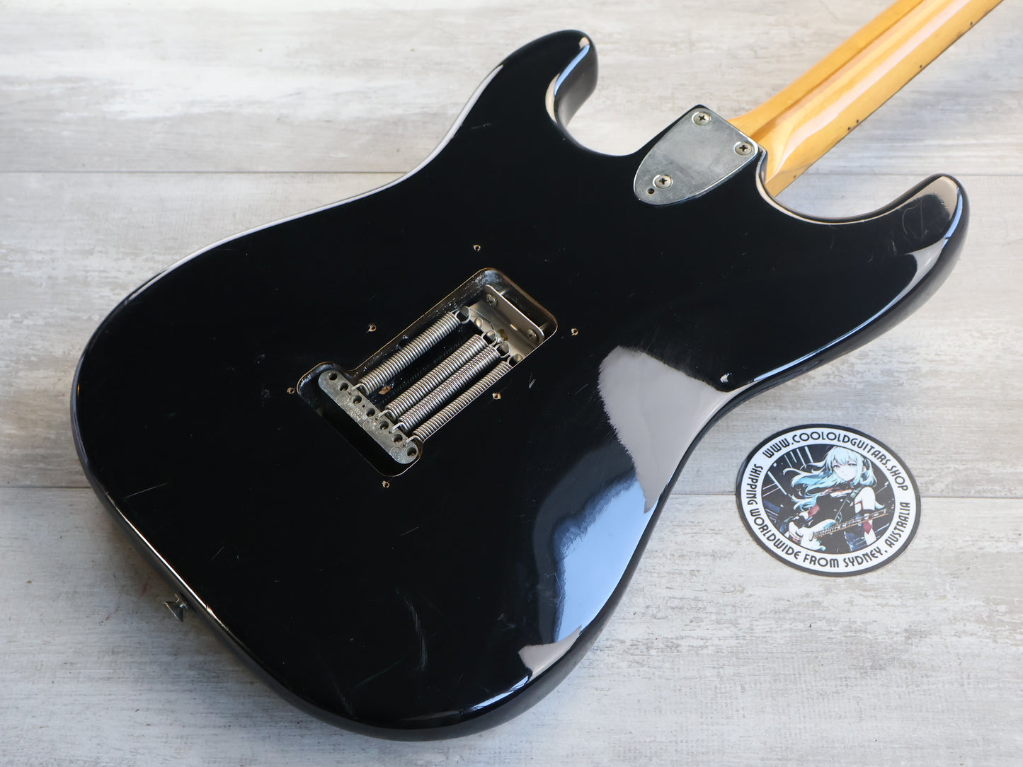 1982 Tokai Japan SS-38 Silver Star Stratocaster (Gloss Black)