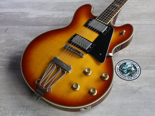 1973 Greco Japan SA-450 Semi Hollowbody (Sunburst)