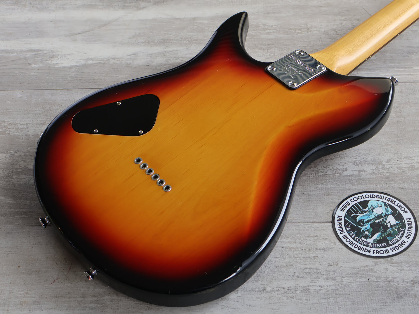 2000's Schecter Japan "Telebacker" HH Single Cutaway (Sunburst)