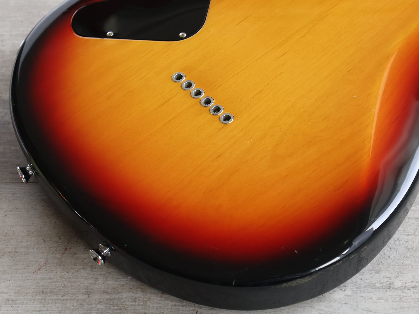 2000's Schecter Japan "Telebacker" HH Single Cutaway (Sunburst)