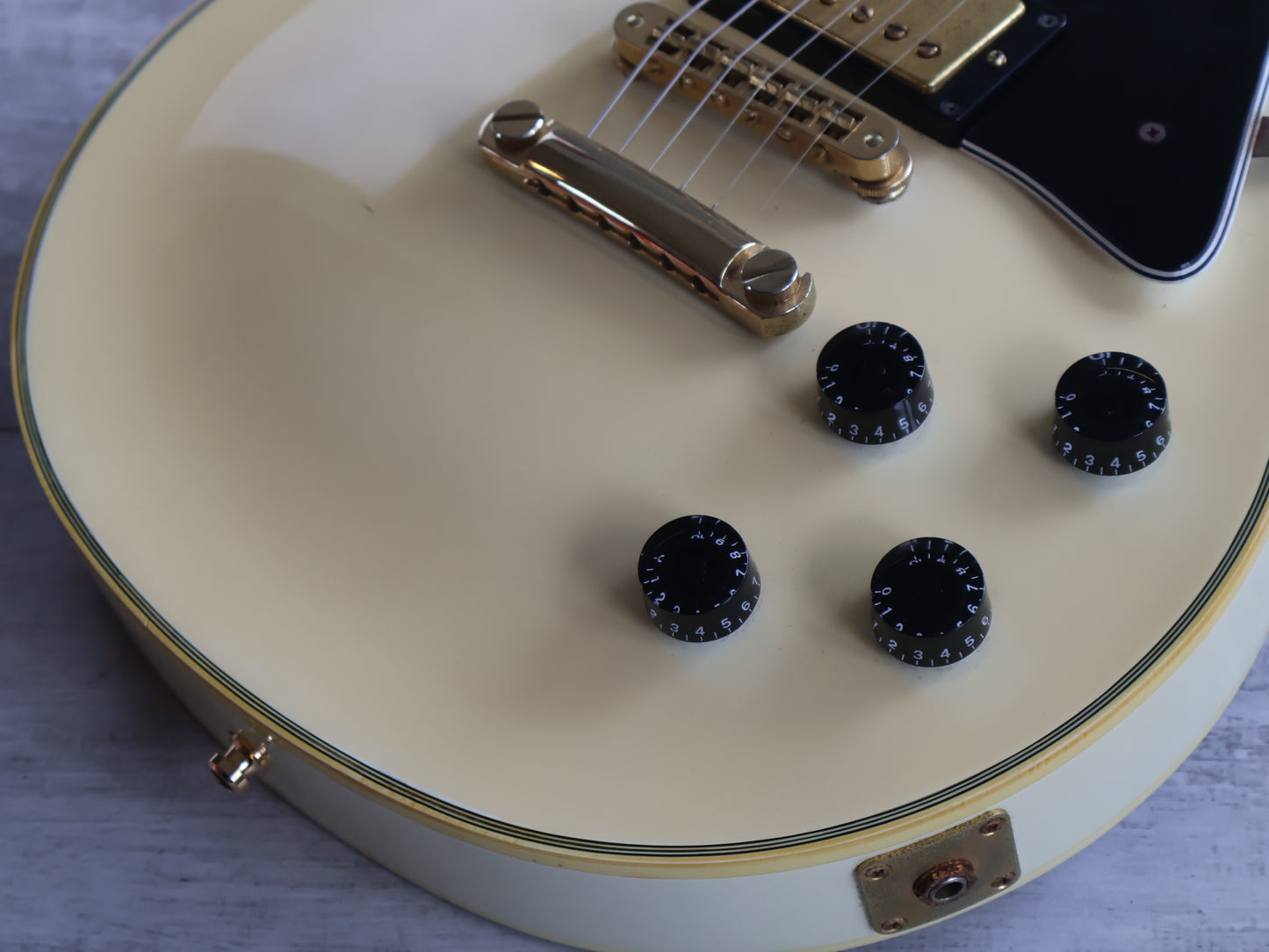 1991 Orville by Gibson Japan "LPC" Les Paul Custom (Alpine White)