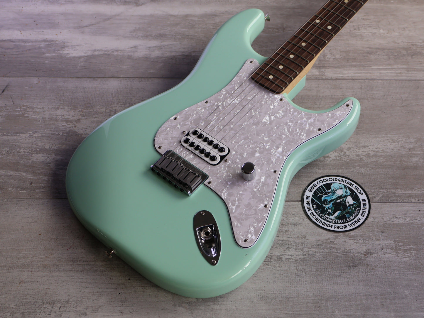 2023 Fender Limited Edition Tom Delonge Stratocaster (Surf Green)