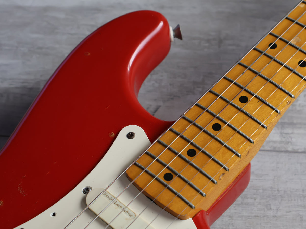 1993 Fender Japan ST54-85LS '54 Reissue Clapton Stratocaster (Torino Red)