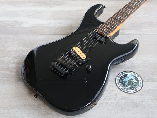 1980's Kramer Japan LK1-BF HS Superstrat (Black)