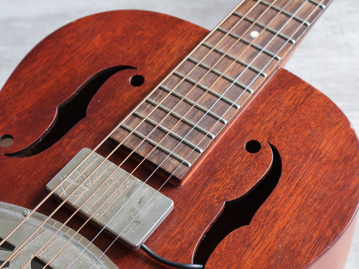 Gretsch G9200 Boxcar Round Neck Resonator w/National Slimline Pickup