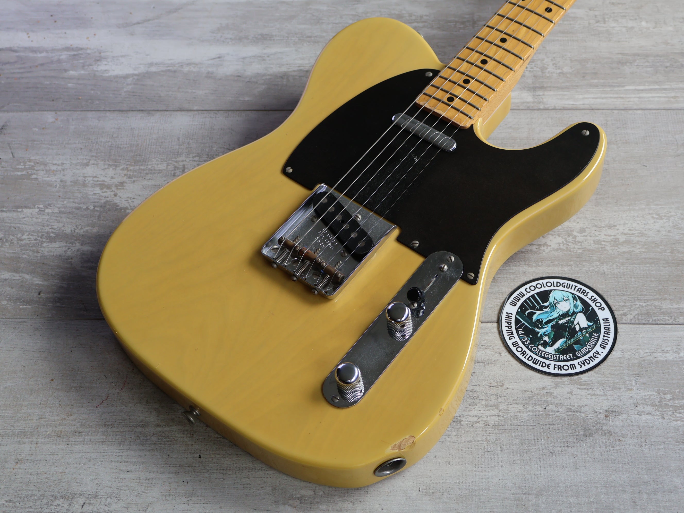 1986 Fender Japan TL52-95 '52 Reissue Telecaster w/USA Pickups