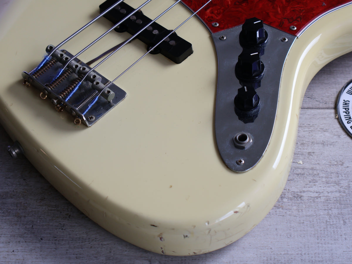 1993 Fender Japan JB62 '62 Reissue Jazz Bass (Vintage White)
