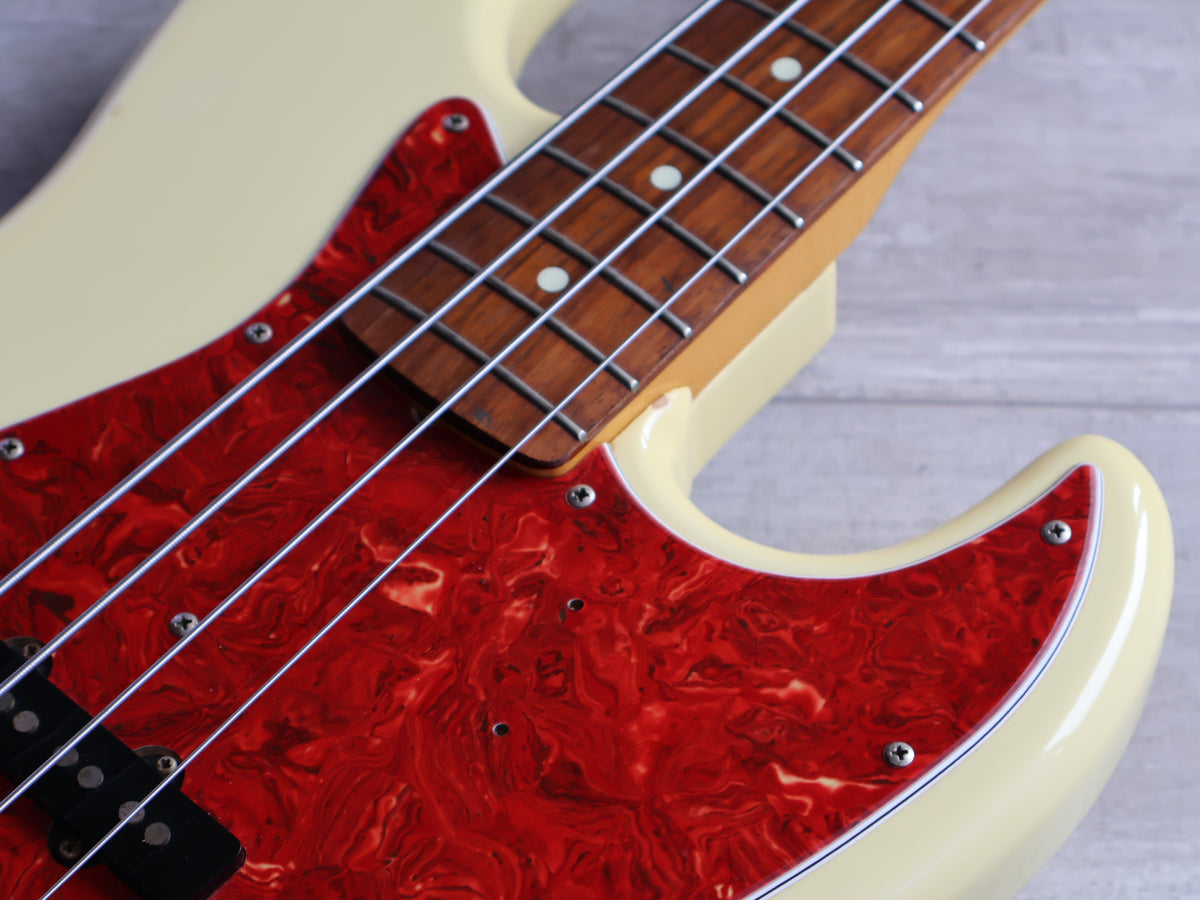 1993 Fender Japan JB62 '62 Reissue Jazz Bass (Vintage White)