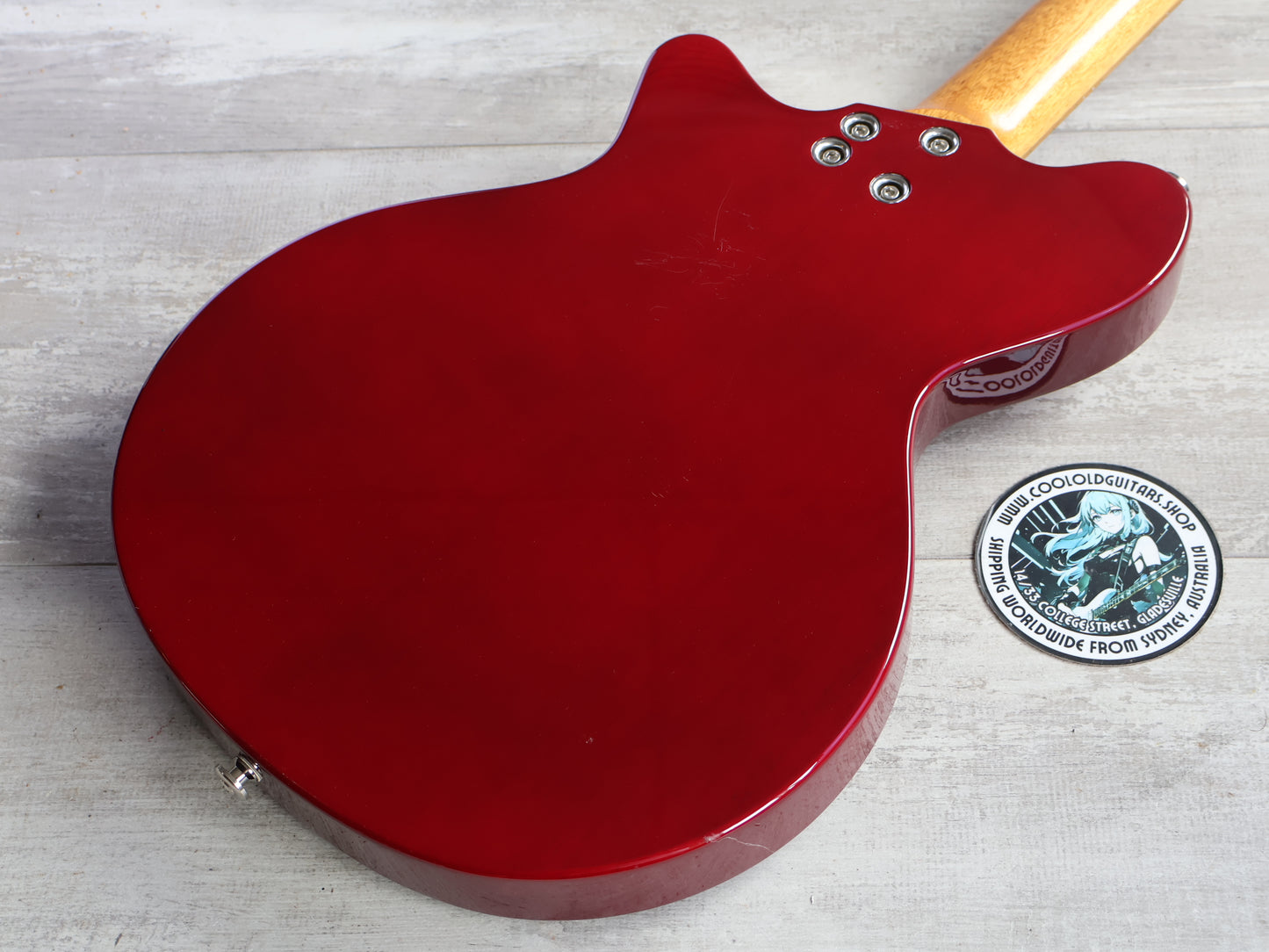 2004 Maton Australia MS503 Mastersound (Transparent Red)