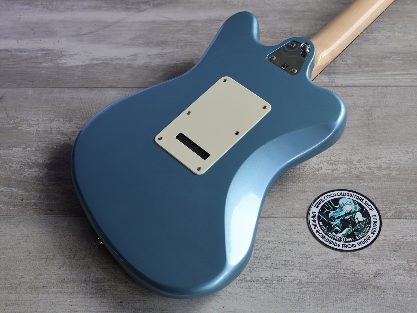 2020 Squier Paranormal Super-Sonic Offset (Ice Blue Metallic)
