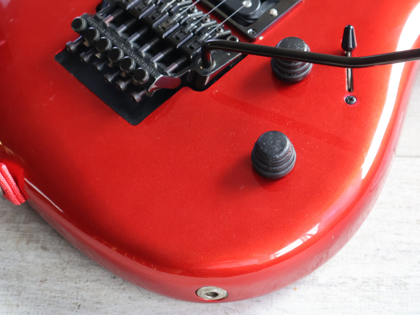 1988 Ibanez 540R Radius Series HSS Superstrat (Jewel Red)