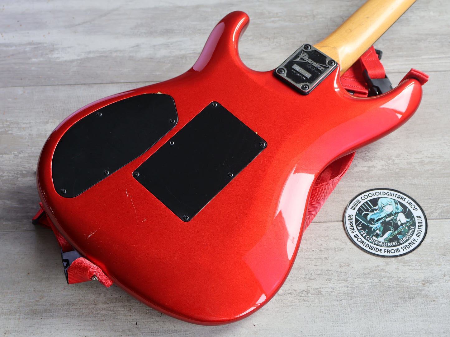 1988 Ibanez 540R Radius Series HSS Superstrat (Jewel Red)
