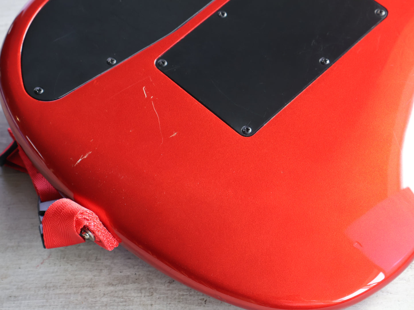 1988 Ibanez 540R Radius Series HSS Superstrat (Jewel Red)