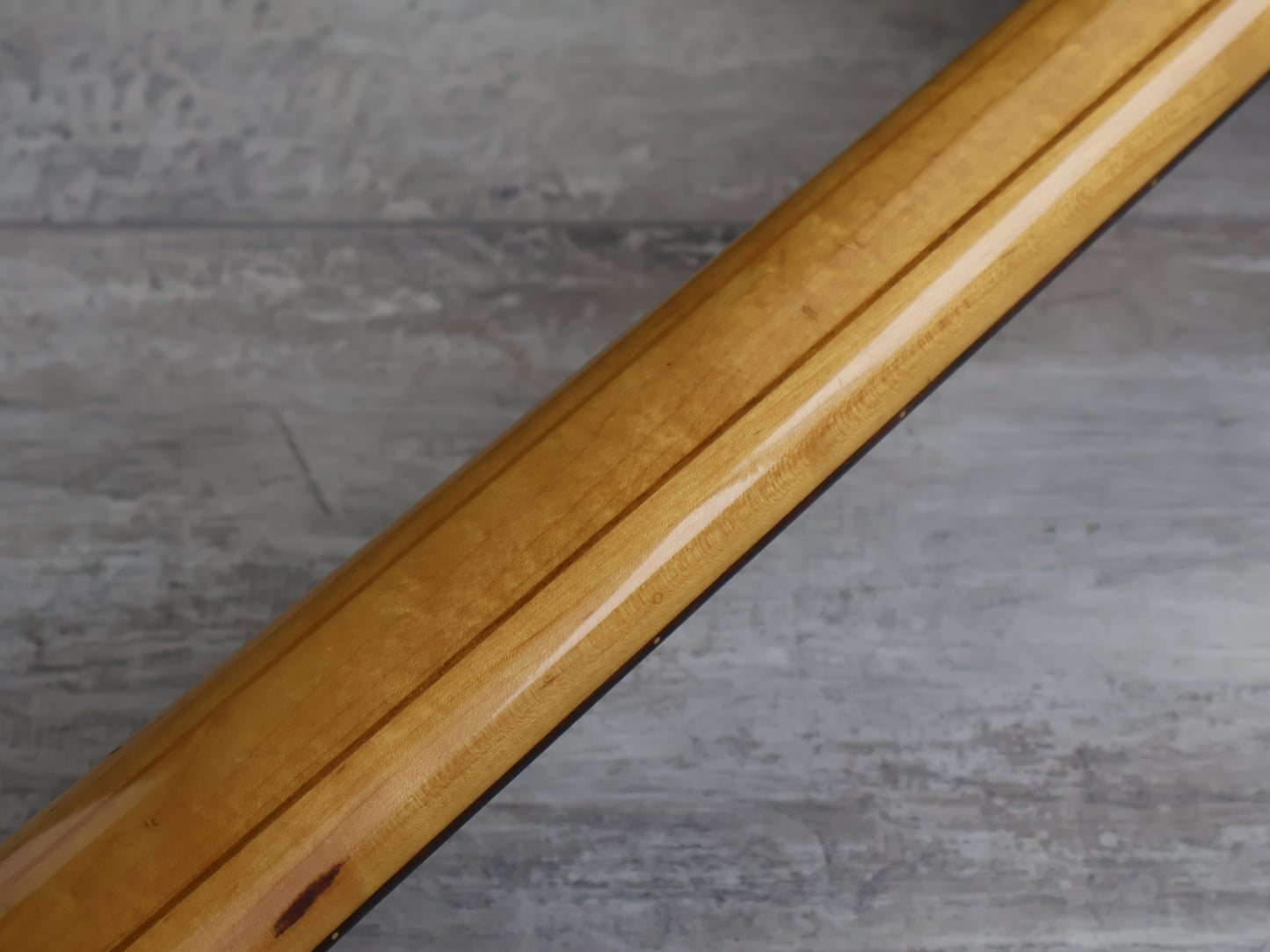 1979 Greco Original GOBII750 Double Cutaway Fretless Neckthrough Bass (Stained Brown)