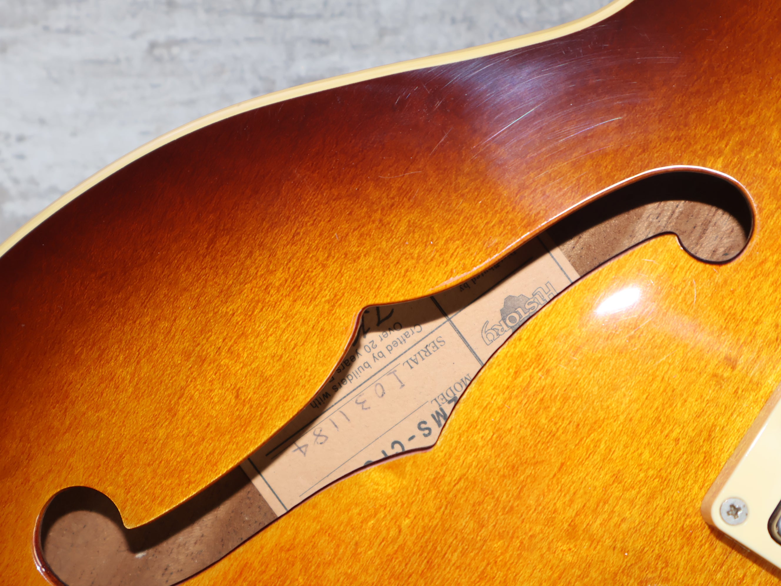 2003 History Japan (by Fujigen) ZMS-CFS ES-339 Semi-Hollowbody