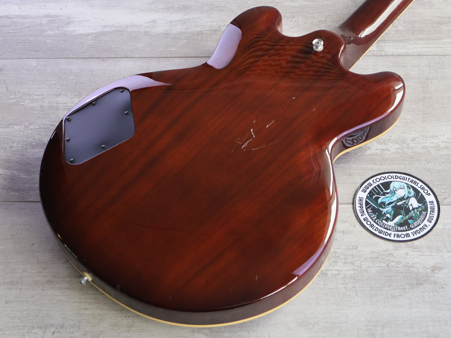 2003 History Japan (by Fujigen) ZMS-CFS ES-339 Semi-Hollowbody (Brown Sunburst)