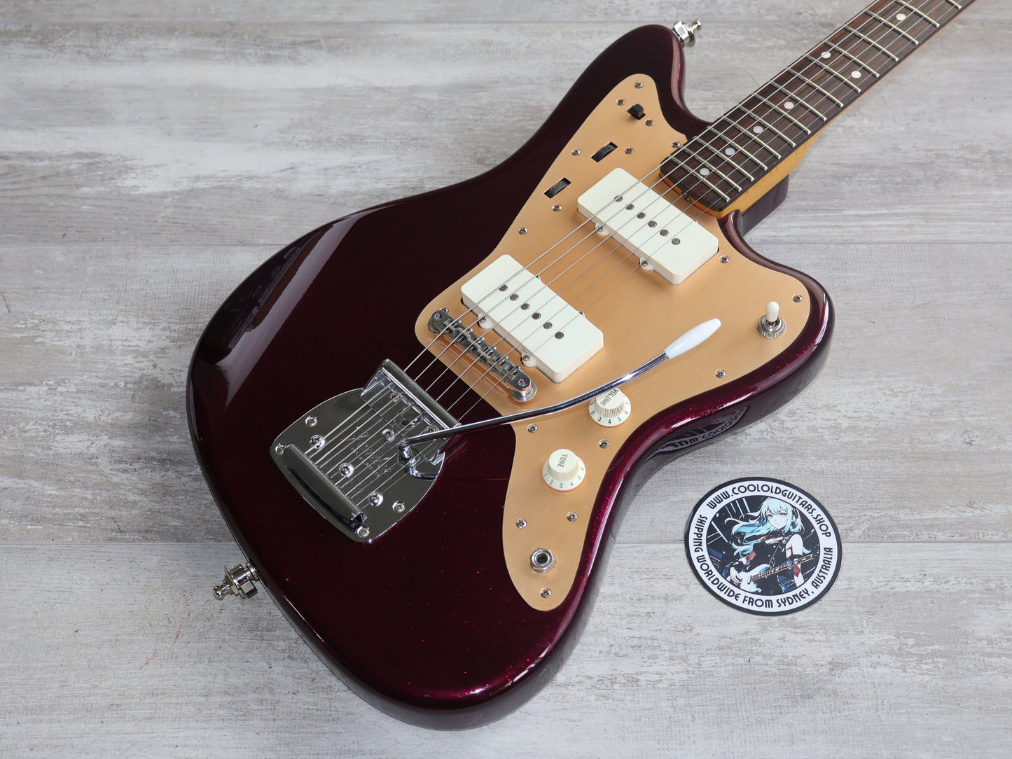 2008 Fender Japan JM-JM J Mascis Signature Model Jazzmaster (Purple Sparkle)