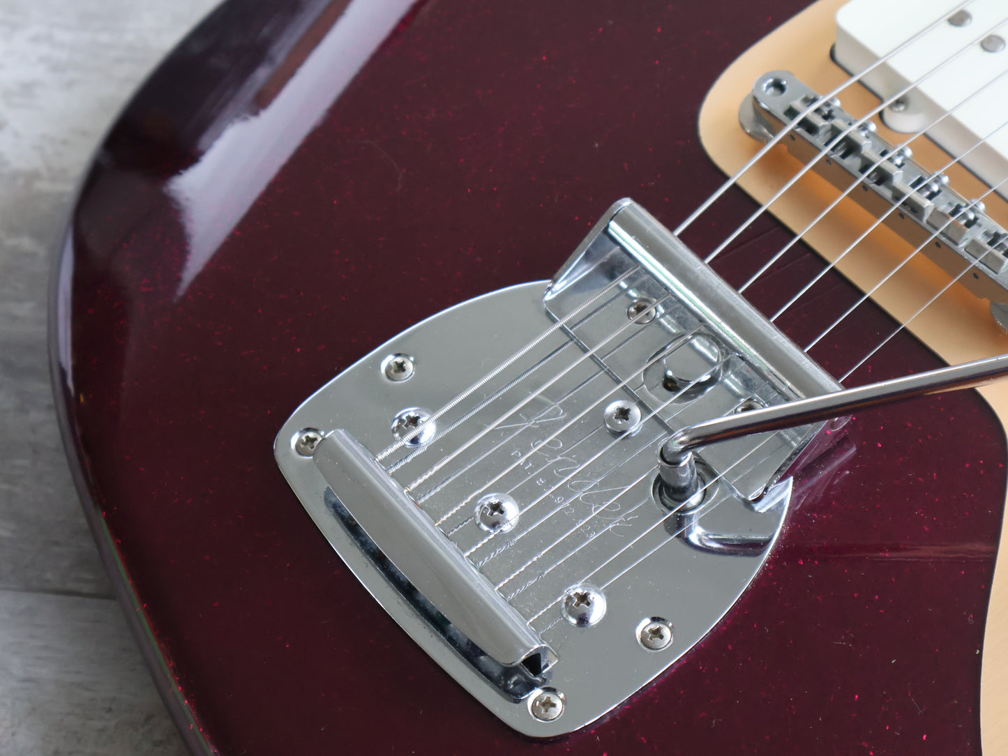 2008 Fender Japan JM-JM J Mascis Signature Model Jazzmaster (Purple Sparkle)