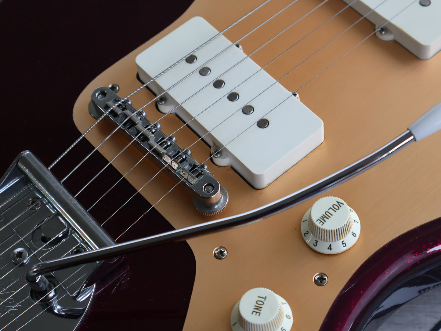 2008 Fender Japan JM-JM J Mascis Signature Model Jazzmaster (Purple Sparkle)