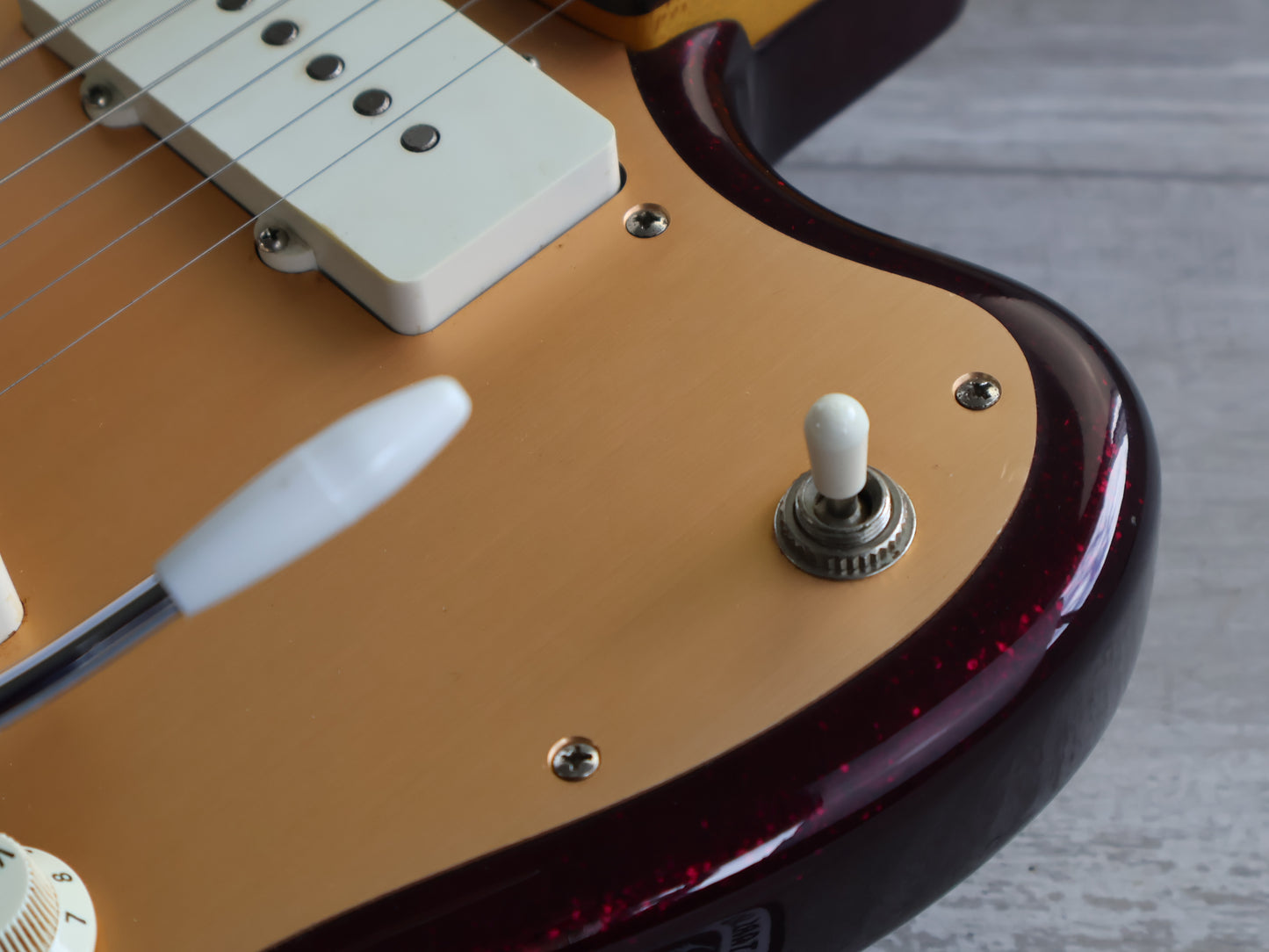 2008 Fender Japan JM-JM J Mascis Signature Model Jazzmaster (Purple Sparkle)