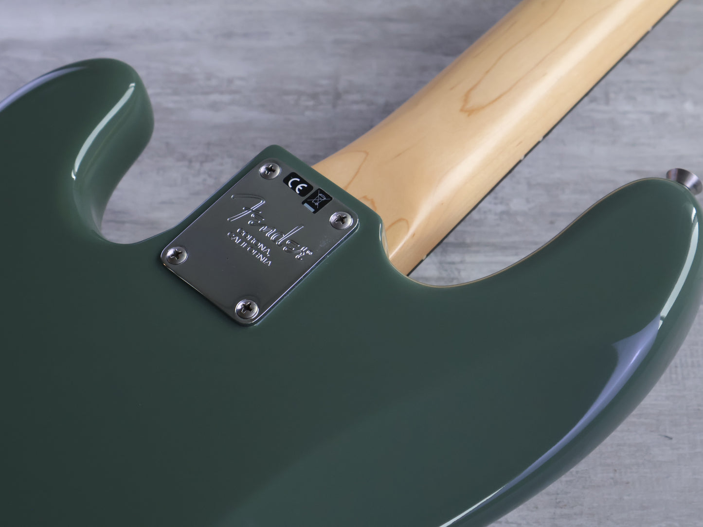 2017 Fender USA American Professional Precision Bass (Antique Olive)