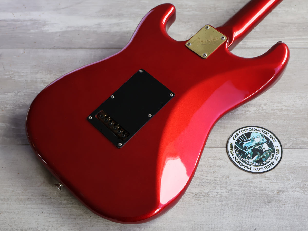 1984 Squier Japan ST701 JV Series Superstrat w/EMG's (Candy Apple Red)