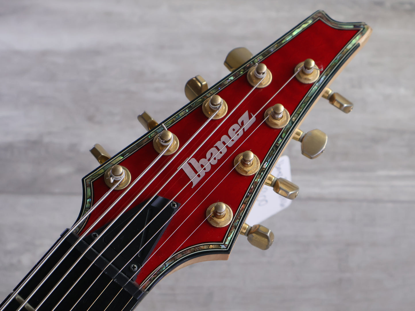 2014 Ibanez RGIX28FEQM Iron Label 8-String (Burgundy Wine)