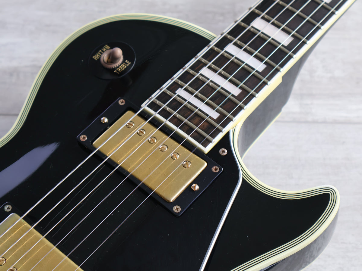 2014 Edwards (by ESP Japan) E-LP-130CD Les Paul Custom (Ebony)