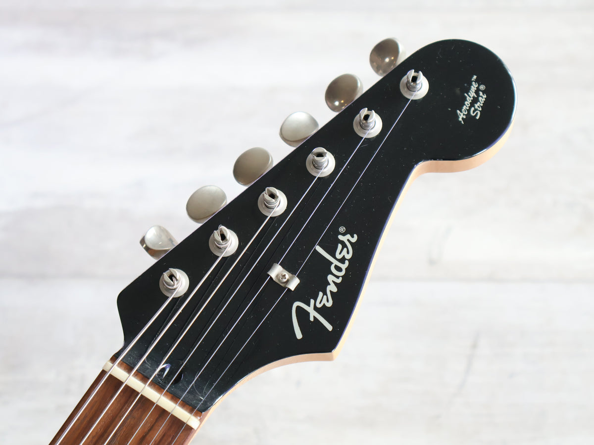 2017 Fender Japan AST-M/SSH Aerodyne Medium Scale Stratocaster (Black)