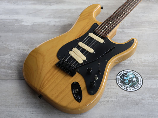 1980's Moon PGM Japan Custom Order ST-177 Bartolini HSS Stratocaster (Natural)