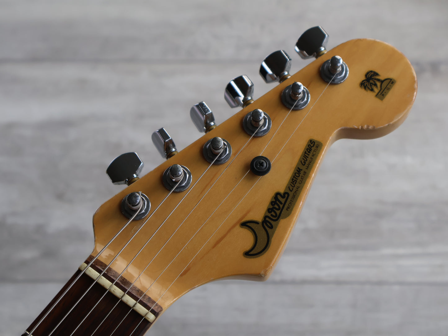 1980's Moon PGM Japan Custom Order ST-177 Bartolini HSS Stratocaster (Natural)