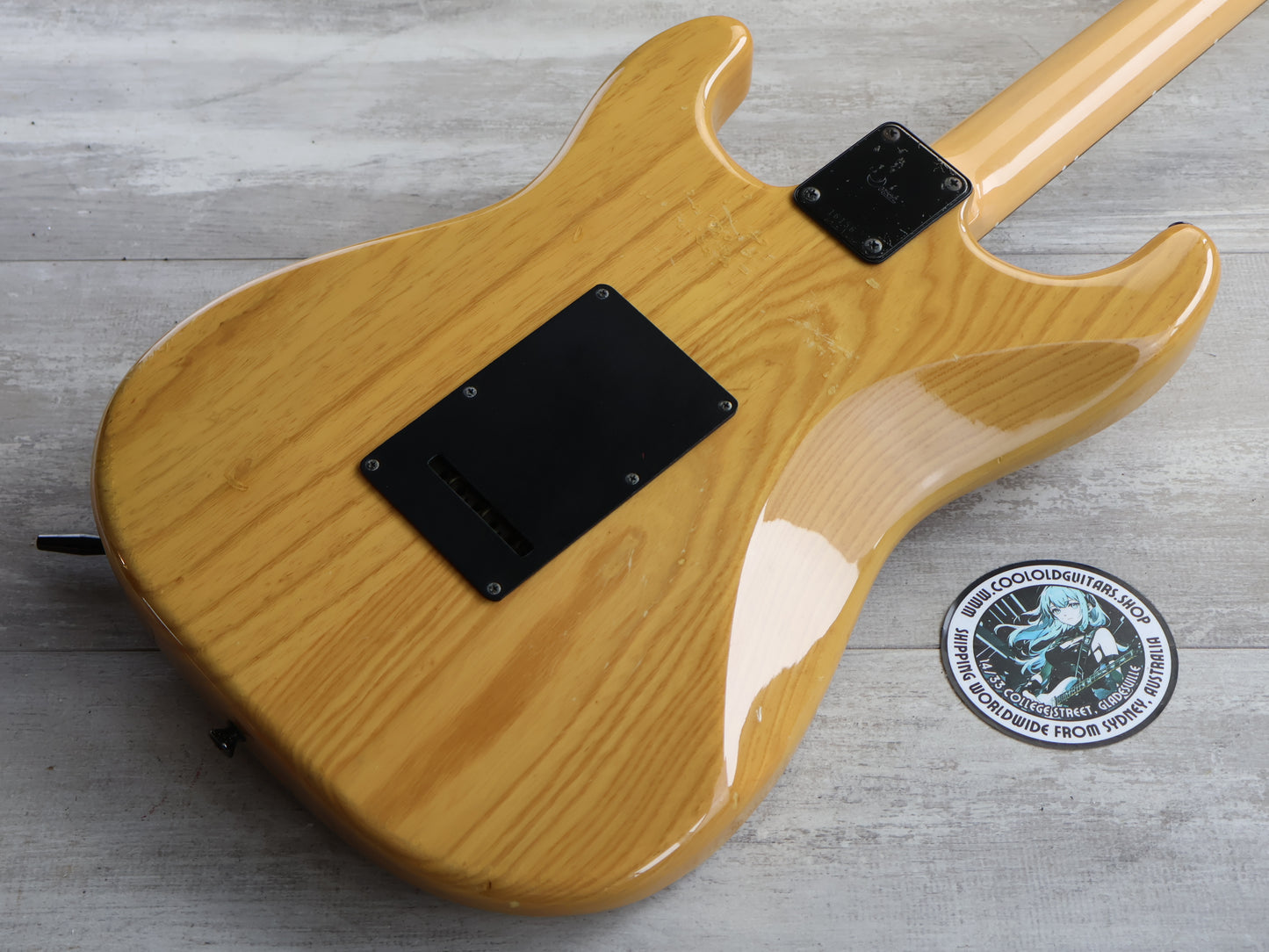 1980's Moon PGM Japan Custom Order ST-177 Bartolini HSS Stratocaster (Natural)