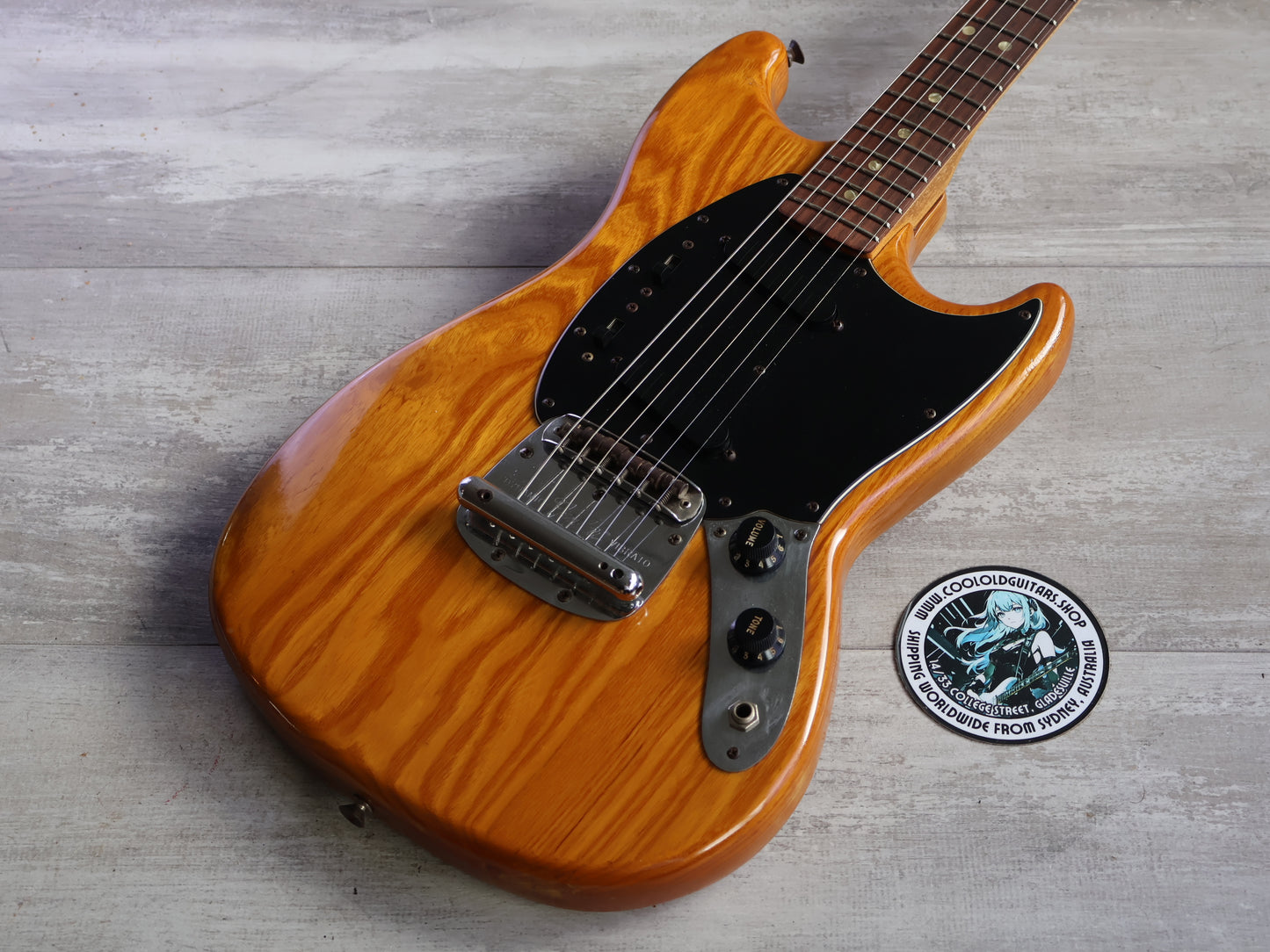 1978 Fender USA Mustang (Natural)